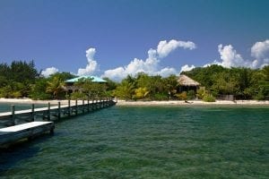 Pier at Placencia, Belize