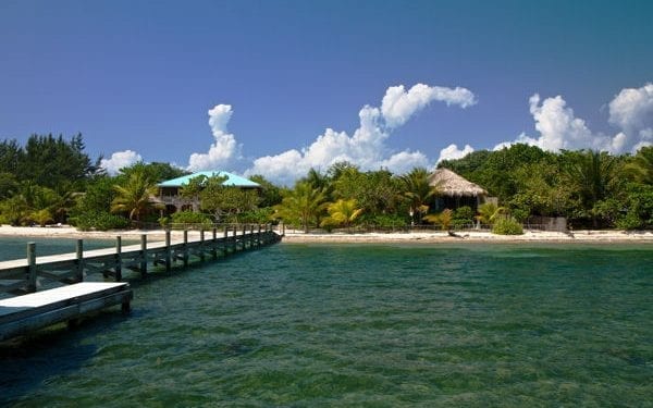 Pier at Placencia, Belize