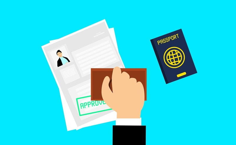 How to process the working visas?