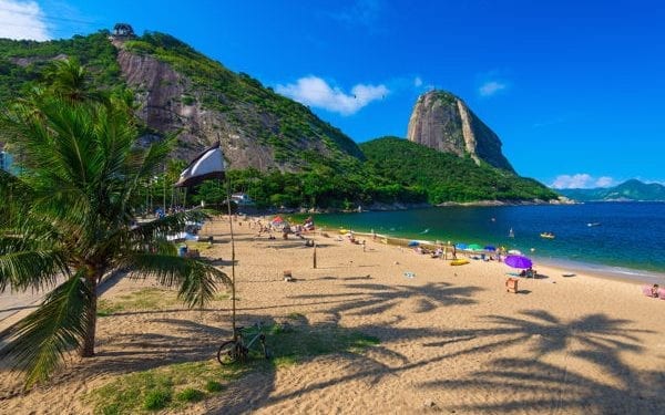 A beach in Brazil