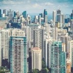 View across the city, Singapore