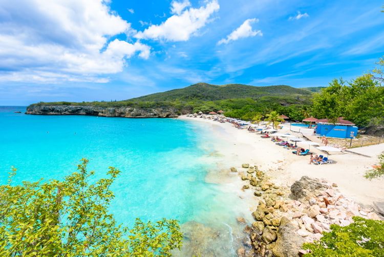 Paradise beach on Grote Knip beach, Curacao