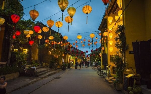 The best places to retire in Vietnam, Hoi An at night