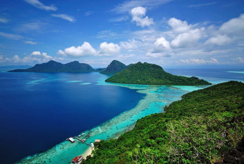 islands tropical borneo