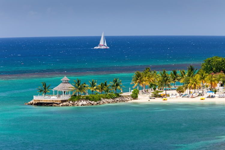 Caribbean Inlet to Ocho Rios, Jamaica