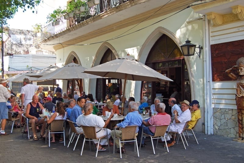 Pavement cafe, Santo Domingo, Dominican Republic