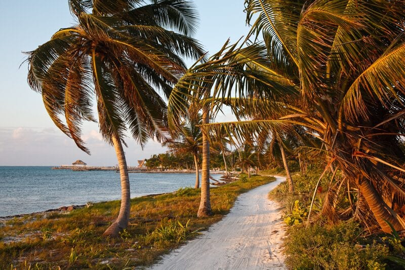 Coastal path, back-to-basics lifestyle Belize