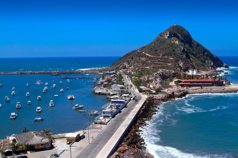 mazatlan mexico coastal view