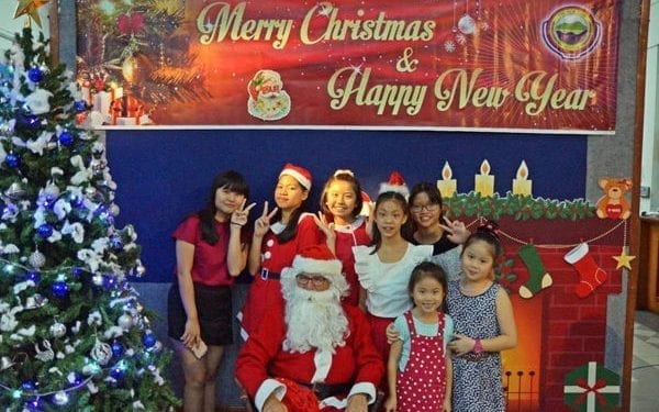 paul with the children