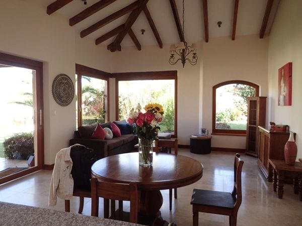 a living room in ecuador