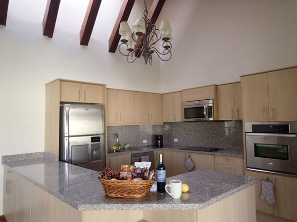 spacious kitchen in ecuador