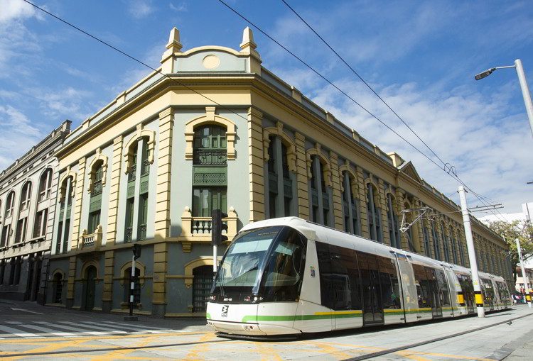 The metro in Medellin, Colombia