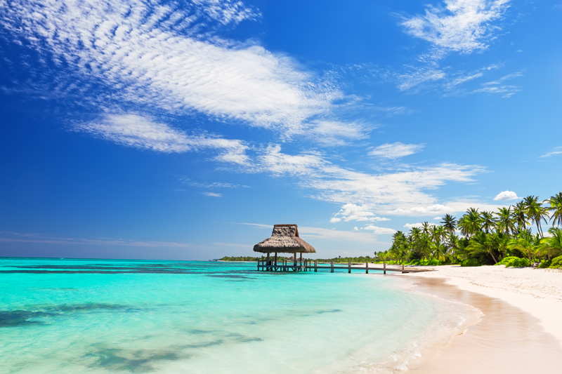 gazebo over the water dominican republic