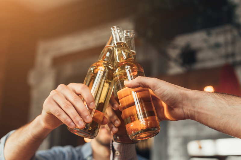 beer bottles cheers