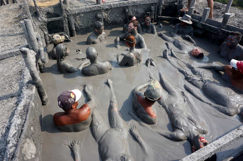 Totumo Volcano and mud bath