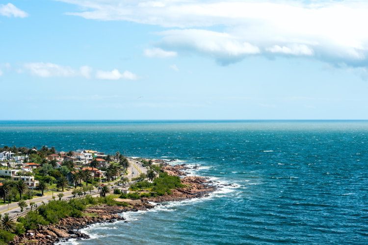 San Francisco Fisherman's place near the town of Piriapolis in the Uruguay Coast