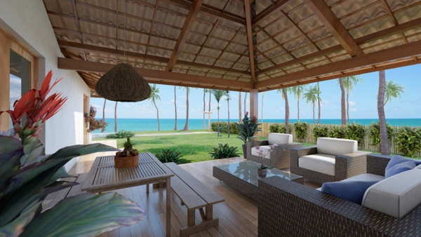 beach house in brazil terrace