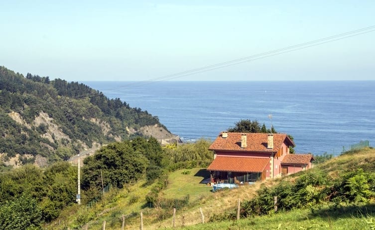 house near beach