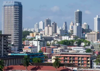 downtown panama city summertime
