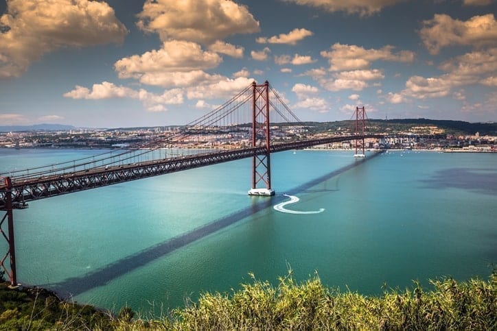 Ponte 25 de Abril, 25th of April Bridge, Lisbon