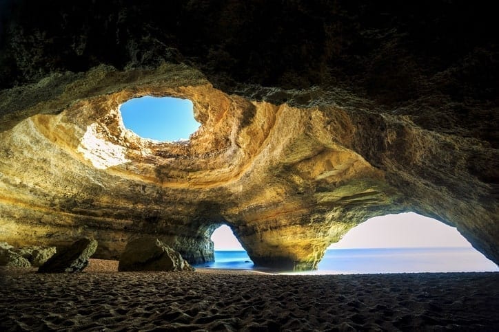 benagil cave portugal