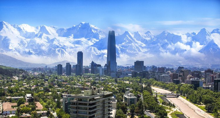 Santiago Chile cityscape