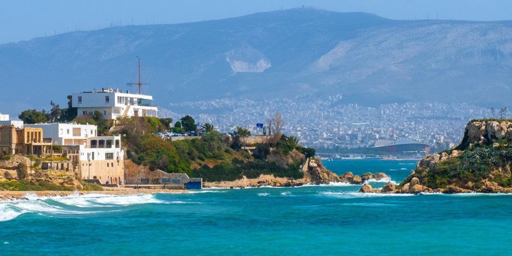 Beach homes in Greece