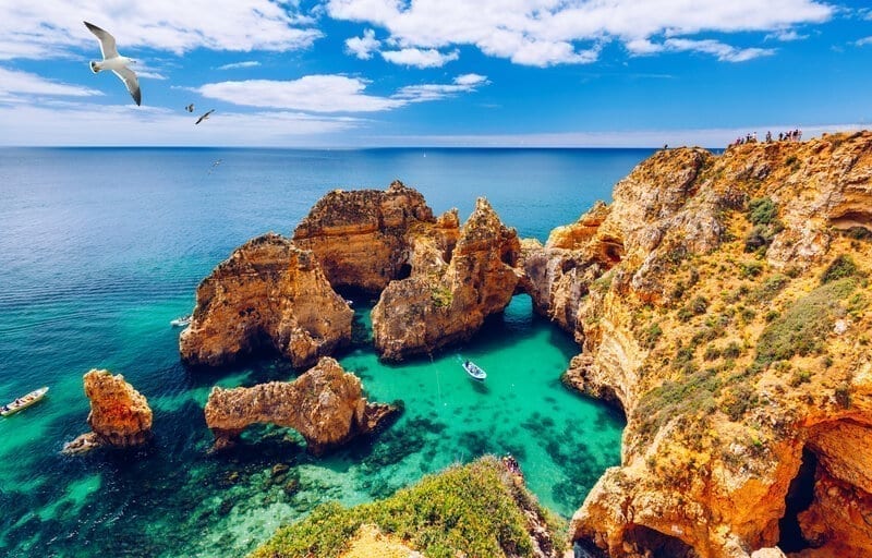 Ponta da Piedade, retire in Portugal