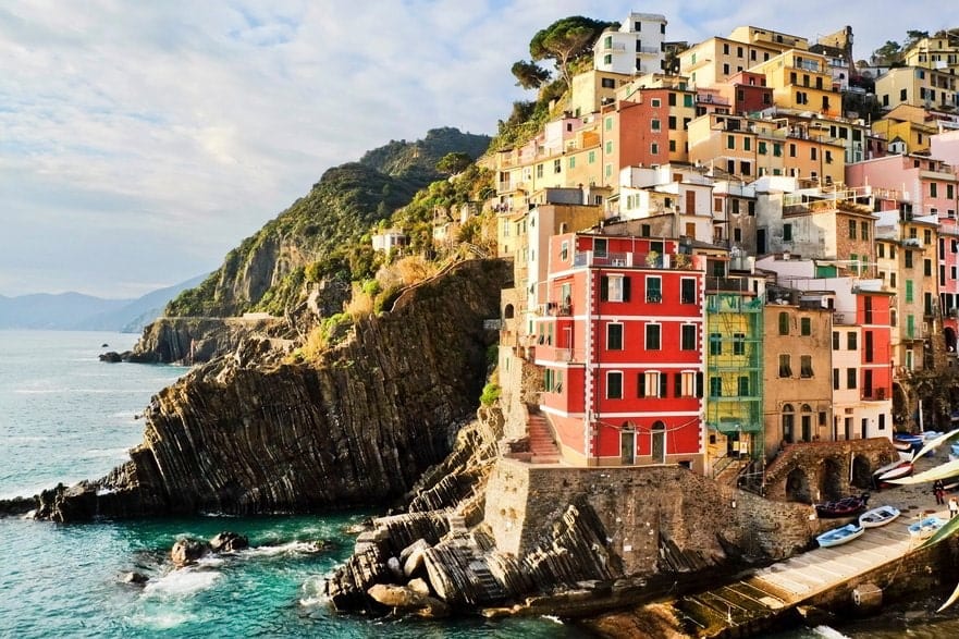 Cinque Terre, Riomaggiore coast