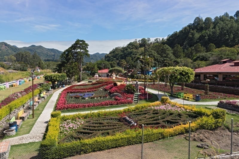  flower and coffee fair in Boquete, Panama. 