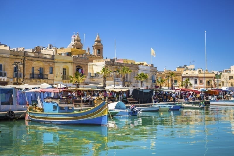 Marsaxlokk Harbor, Malta