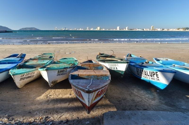 Fishing boats from Mazatlan