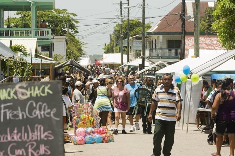 People in Belize. 