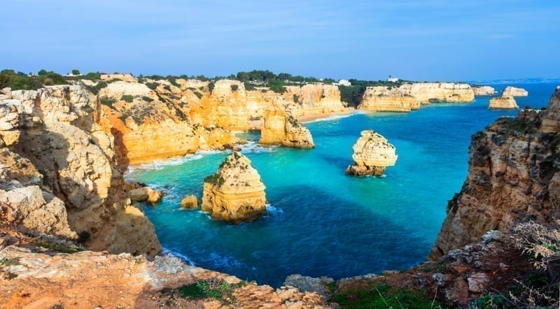 Praia da Marinha, Algarve,Portugal.