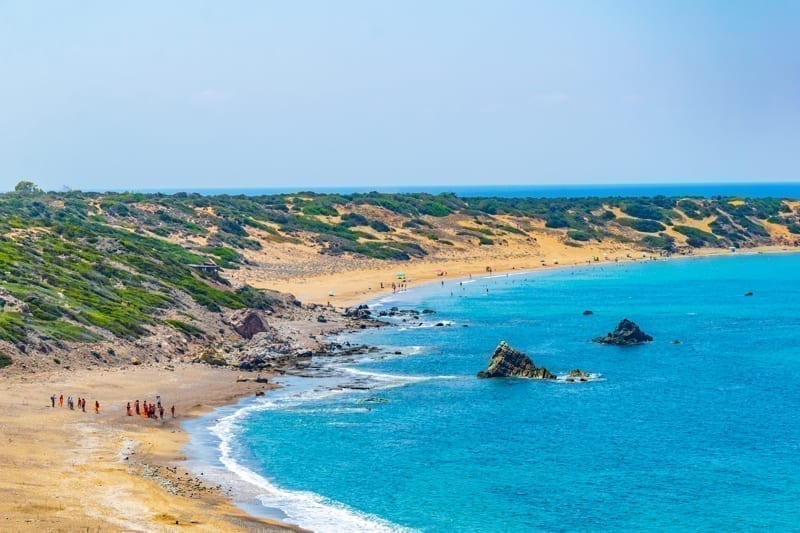 Lara beach on Cyprus. 