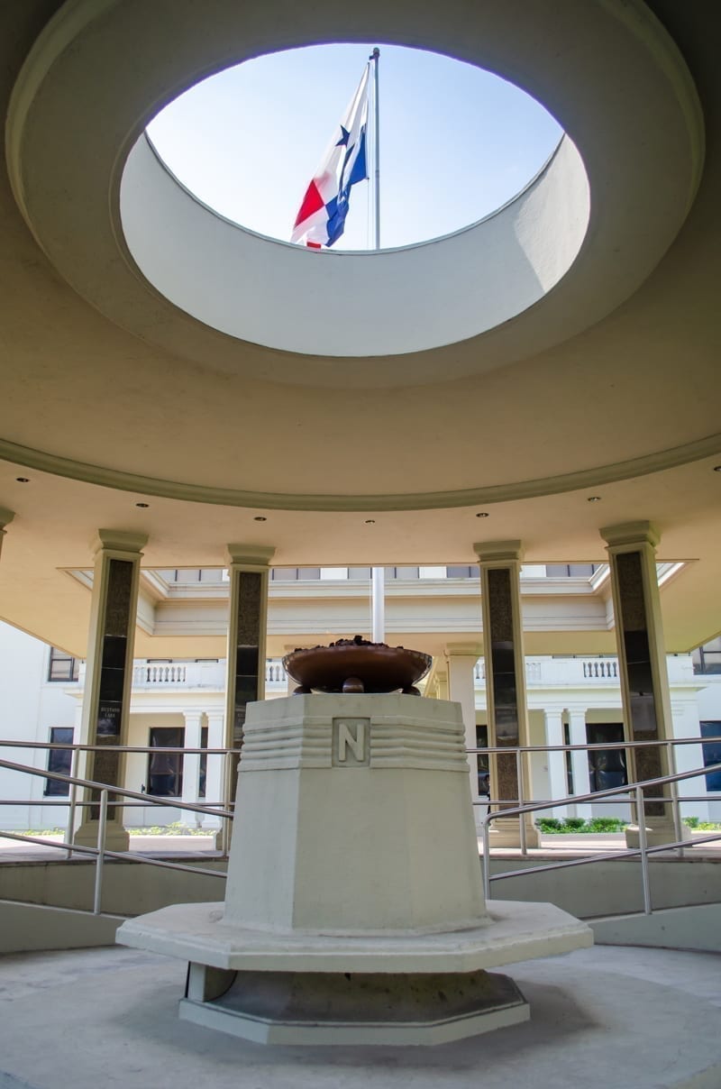 The Monument to the Martyrs of January 9, 1964 in Panama City, Panama