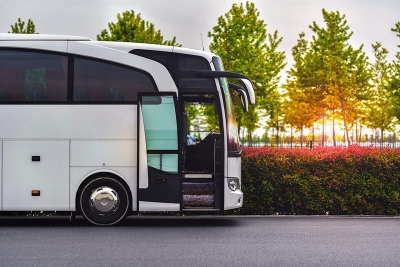 Shuttle greets tourists at the airport to take to the hotel