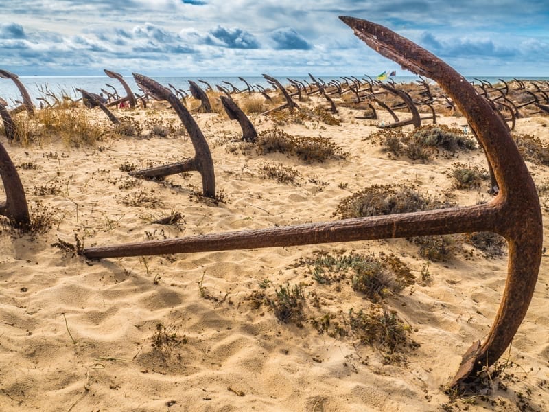 Barril Beach, Tavira, Portugal