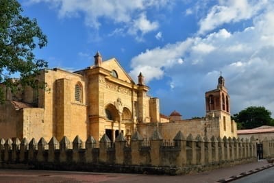 Cathedral of Santa Maria la Menor the oldest Cathedral in the Americas in Santo Domingo