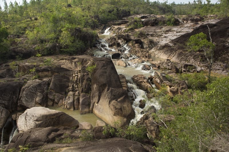 Beautiful river in Belize. 