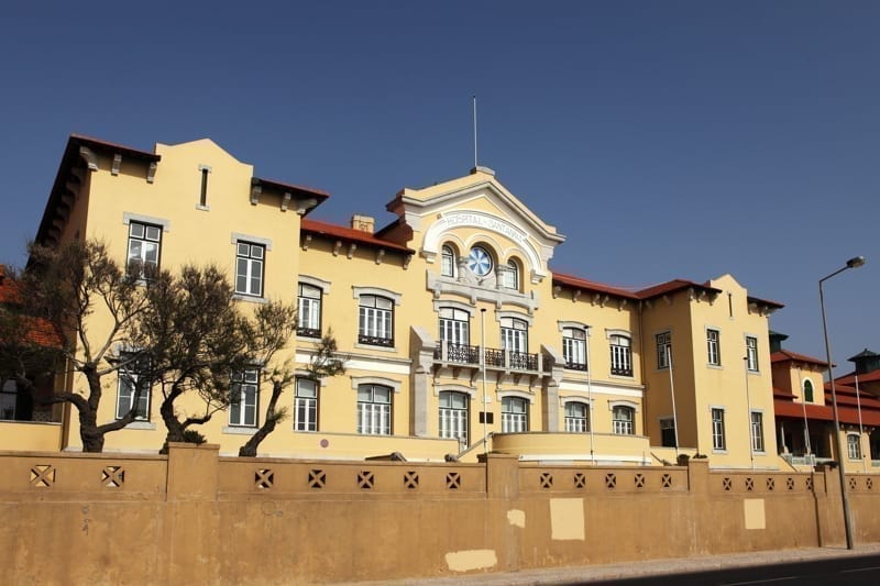 The Hospital of Sant Anna between Cascais and Lisbon in Portugal.