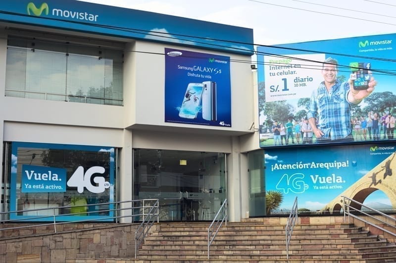 Movistar branch office and store 