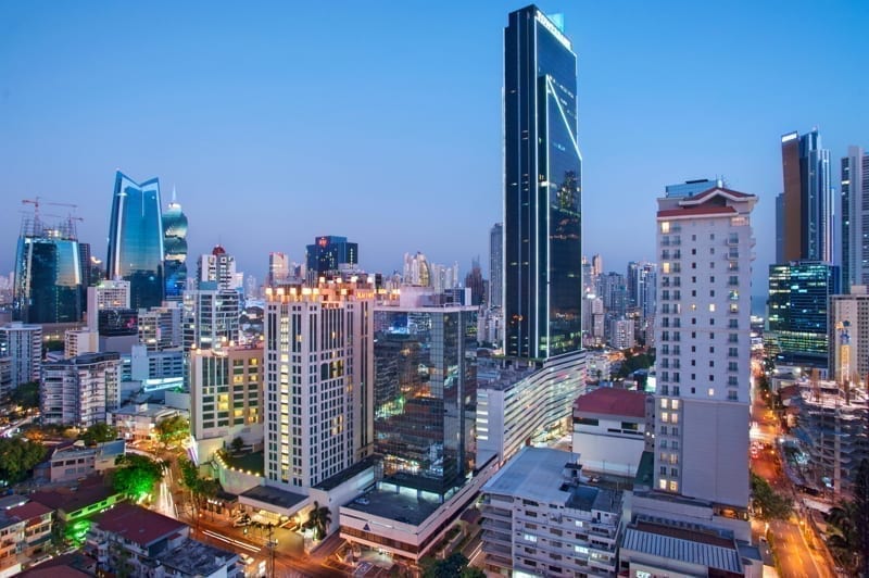 Skyline of Panama City, Panama