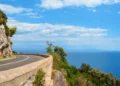 The scenic Amalfi Coast Road