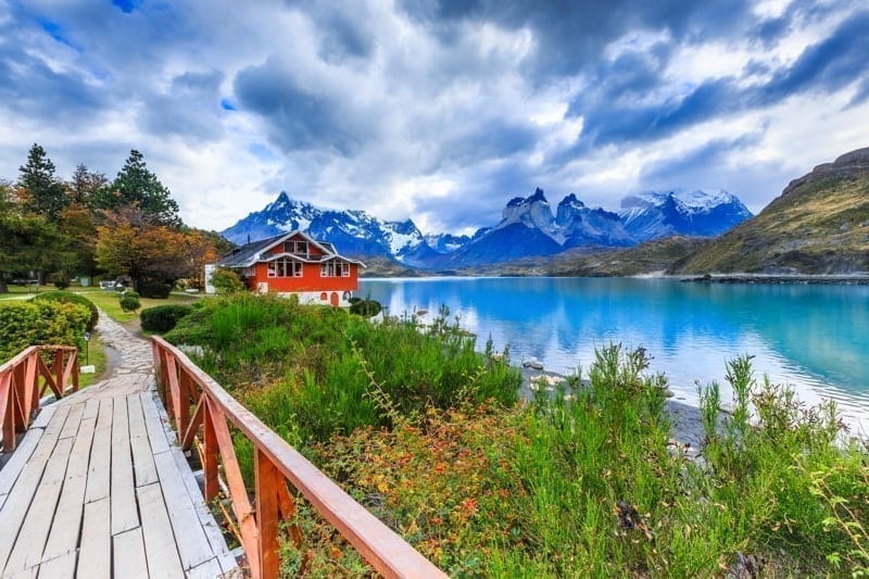 Torres Del Paine National Park, Chile. Pehoe Lake