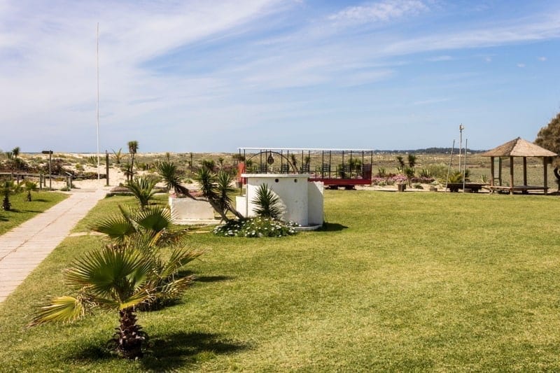 The Ilha de Tavira, an island in the Ria Formosa natural park