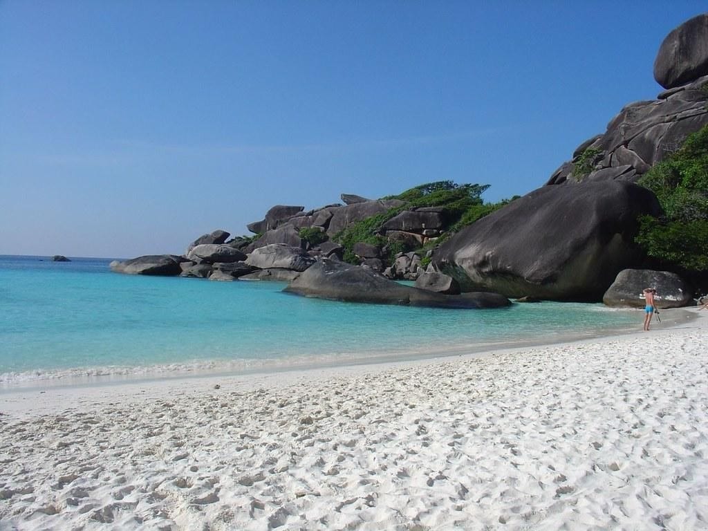 Island Beach Similans in Thailand