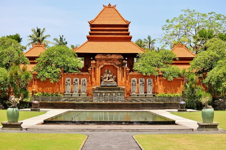 Temple in Kuta, Bali, Indonesia