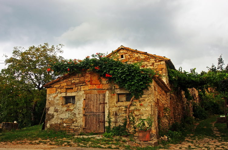 A farmhouse in Croatia
