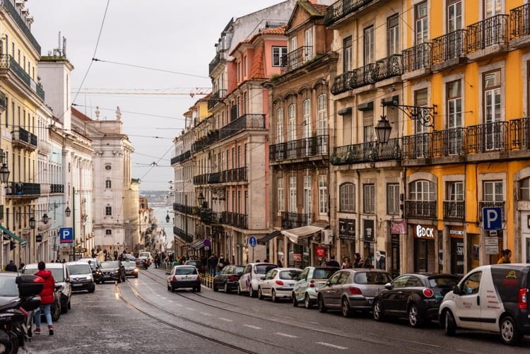 Street in Lisbon, Portugal